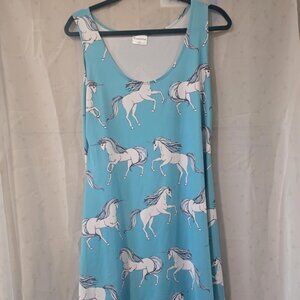 Unicorn Skater Dress - CowCow